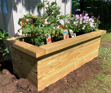 rectangular planter box plans